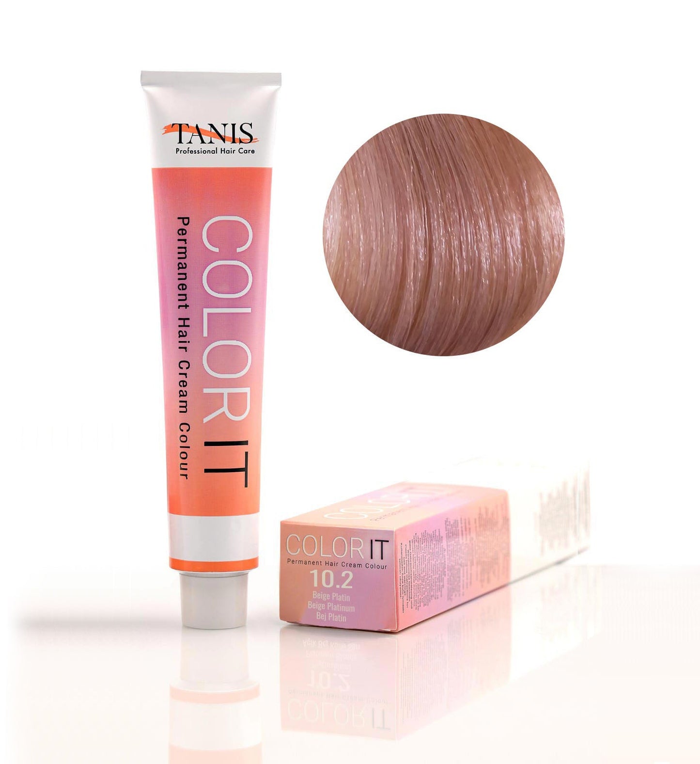 Permanente Haarfarbe COLOR-IT 10.2 Beige Platin