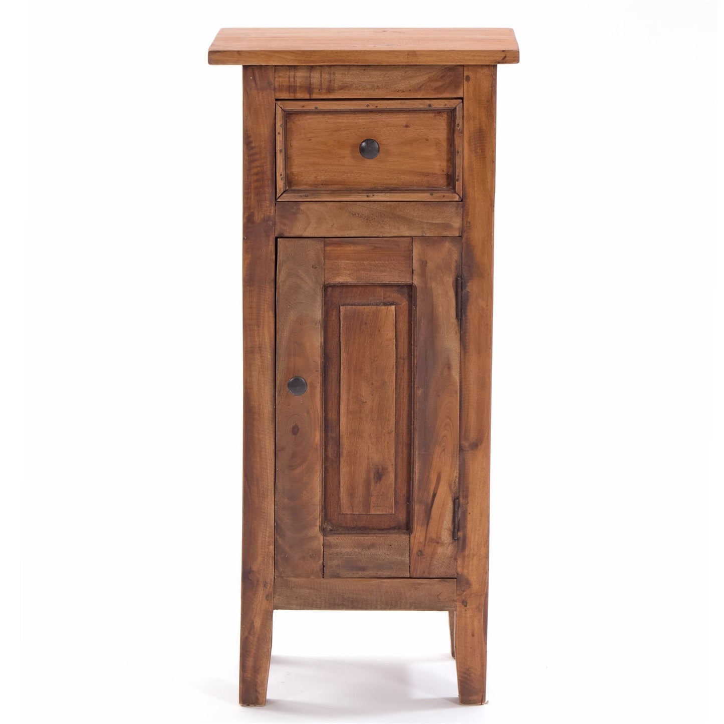 FLURSCHRANK PLANT 80x36cm (HxB) Massivholz | Telefontisch | Farbe: 08 honigfarben gewachst
