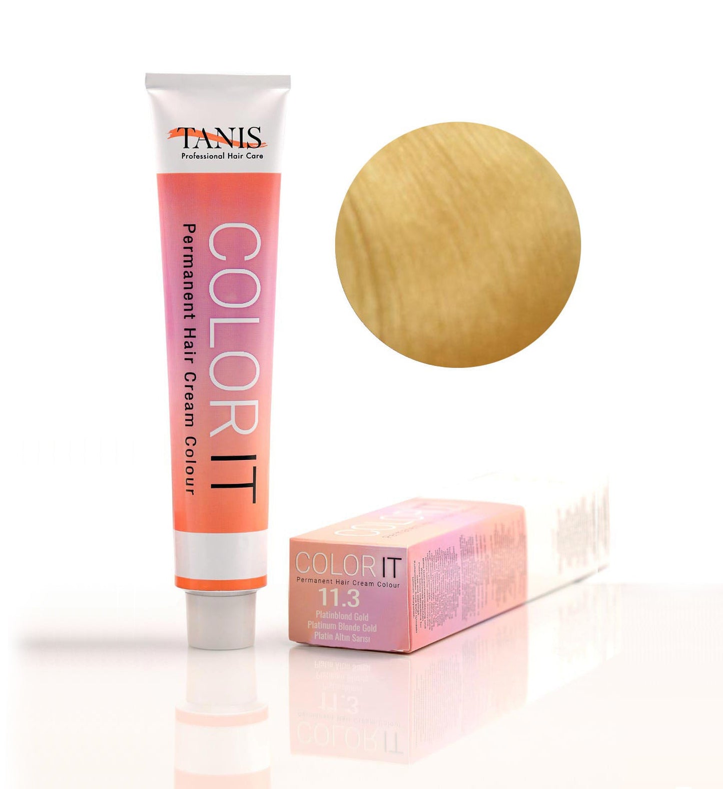 Permanente Haarfarbe COLOR-IT 11.3 Platinblond Gold