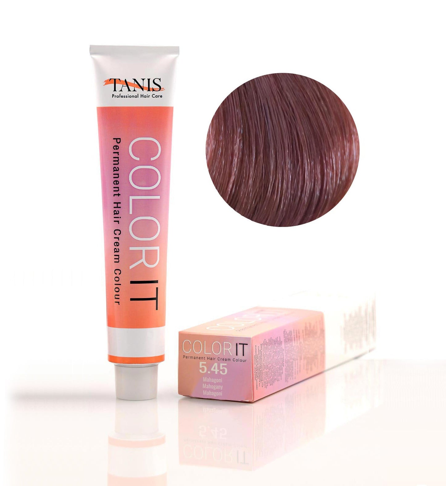Permanente Haarfarbe COLOR-IT 5.45 Mahagoni