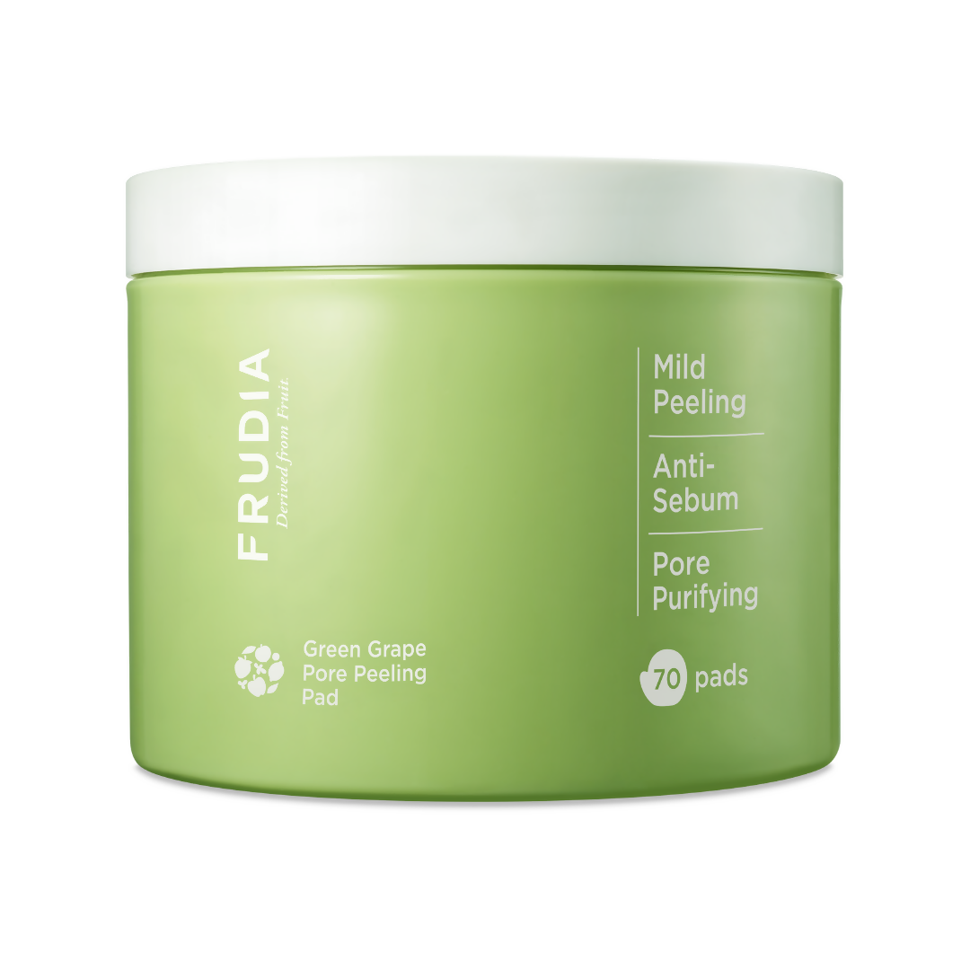 FRUDIA Green Grape Algodon Exfoliante Control Poros 170ml (70ud)