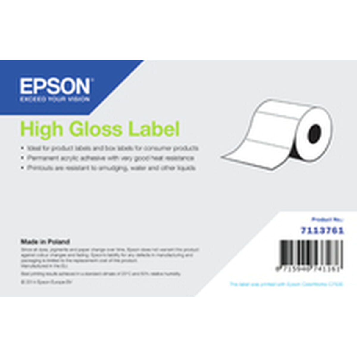 Original Tintenpatrone Epson 7113761