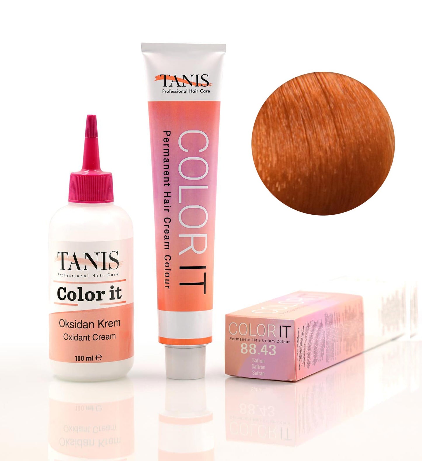 Permanente Haarfarbe COLOR-IT 88.43 Safran