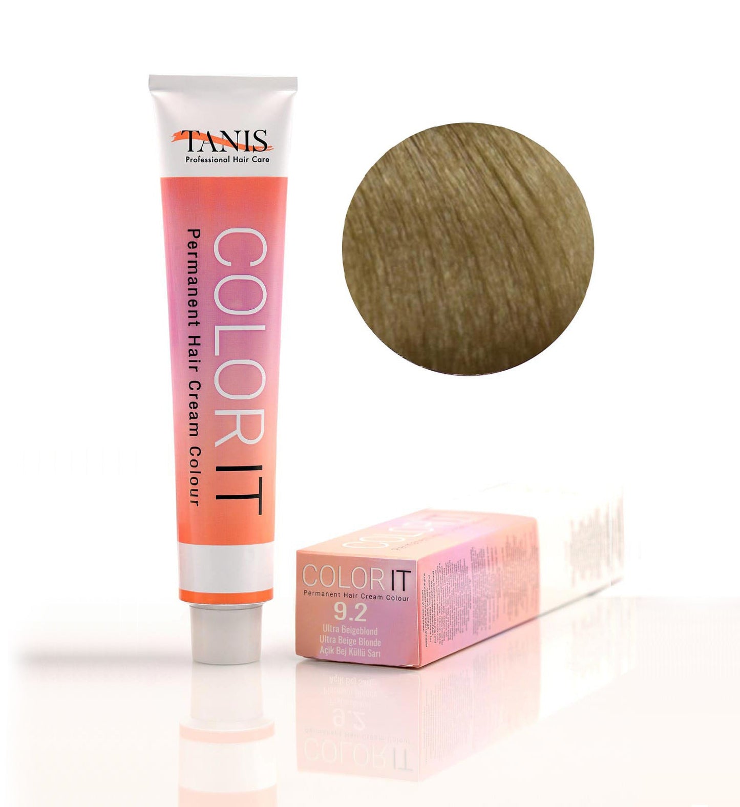 Permanente Haarfarbe COLOR-IT 9.2 Ultra Beigeblond