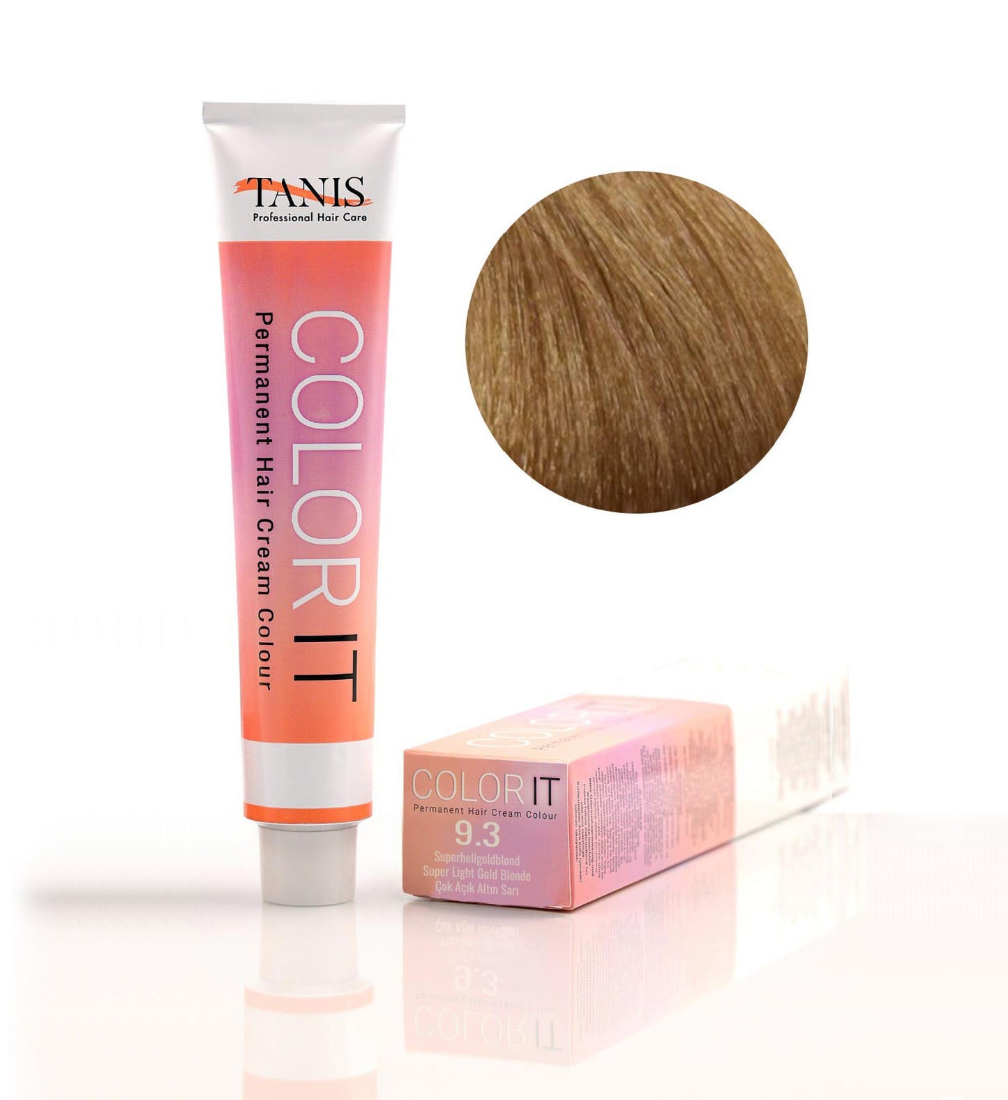 Permanente Haarfarbe COLOR-IT 9.3 Superhellgoldblond