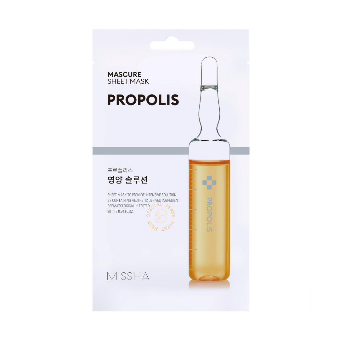 Mascure Nutrition Solution Sheet Mask Propolis