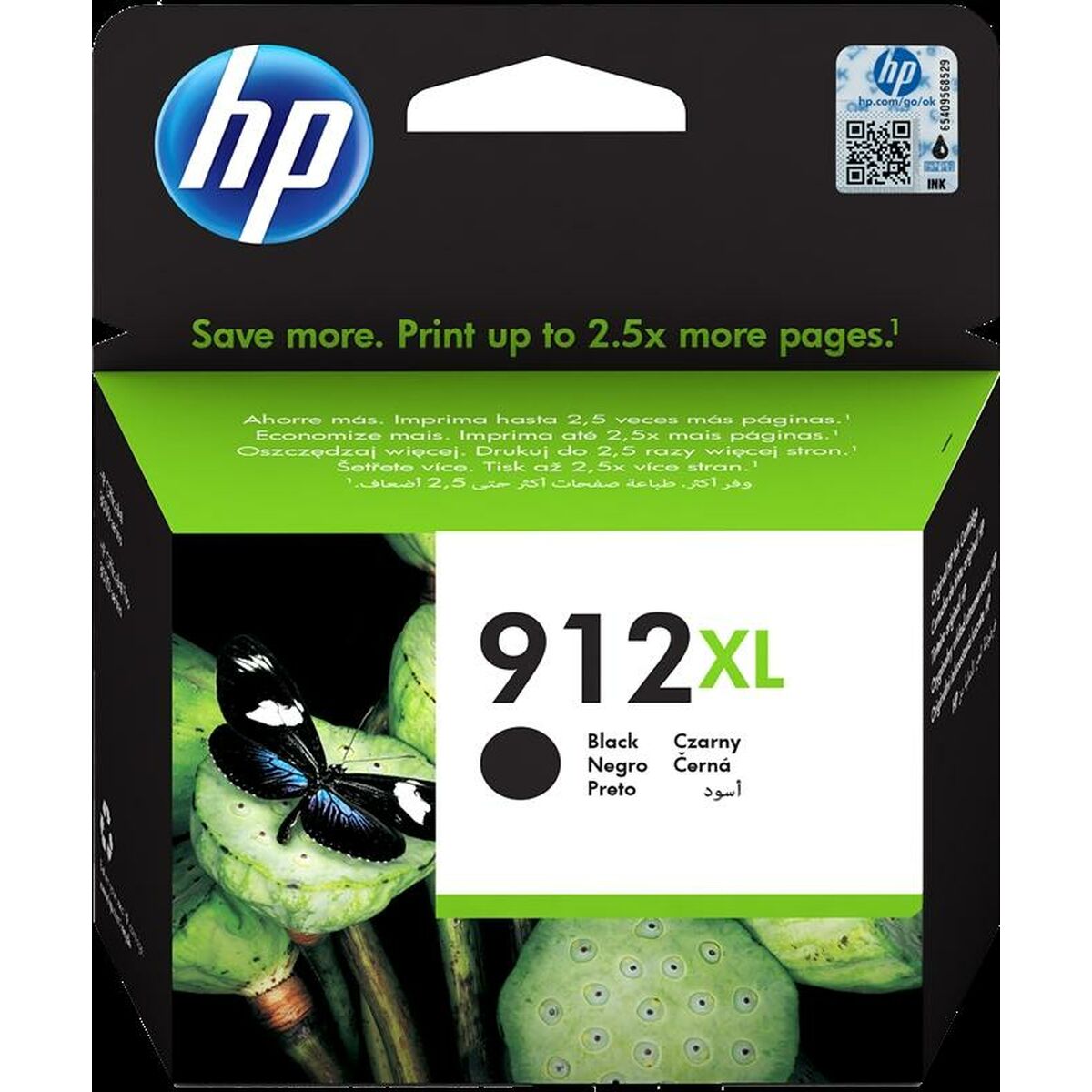 Original Tintenpatrone HP 912XL Schwarz (30 Stück)