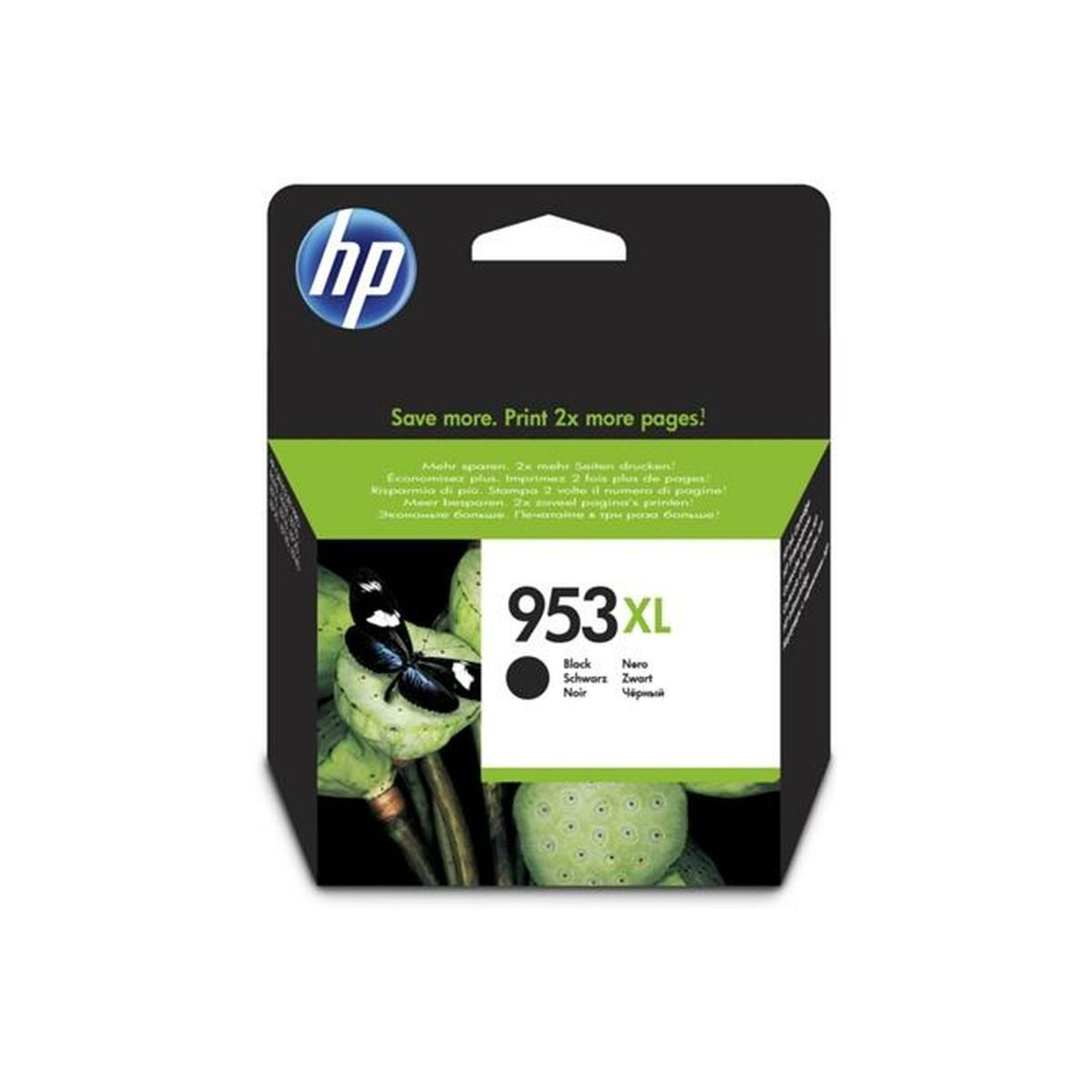 Original Tintenpatrone HP 953XL Schwarz (40 Stück)