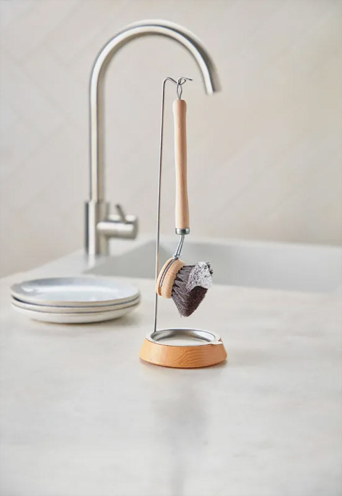 Dish Brush Hanger / Stand, Round