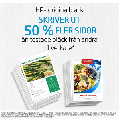 Original Tintenpatrone HP Blau Türkis