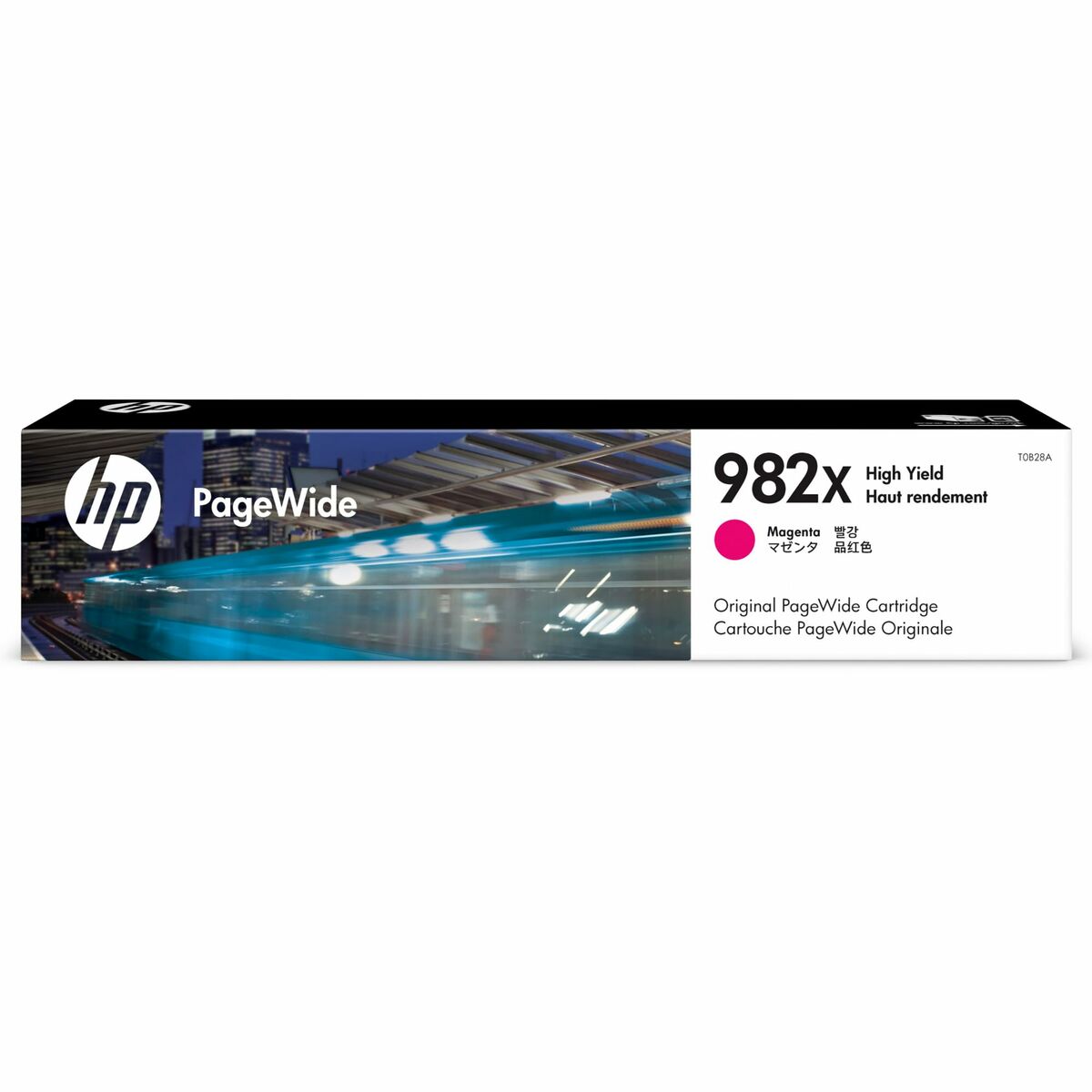 Original Tintenpatrone HP T0B28A Magenta