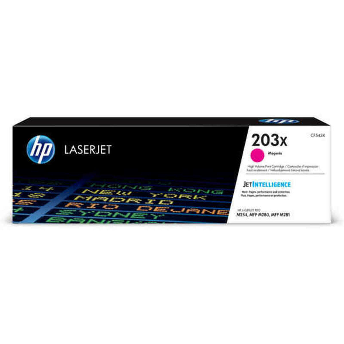 Original Toner HP CF543X Magenta Rot