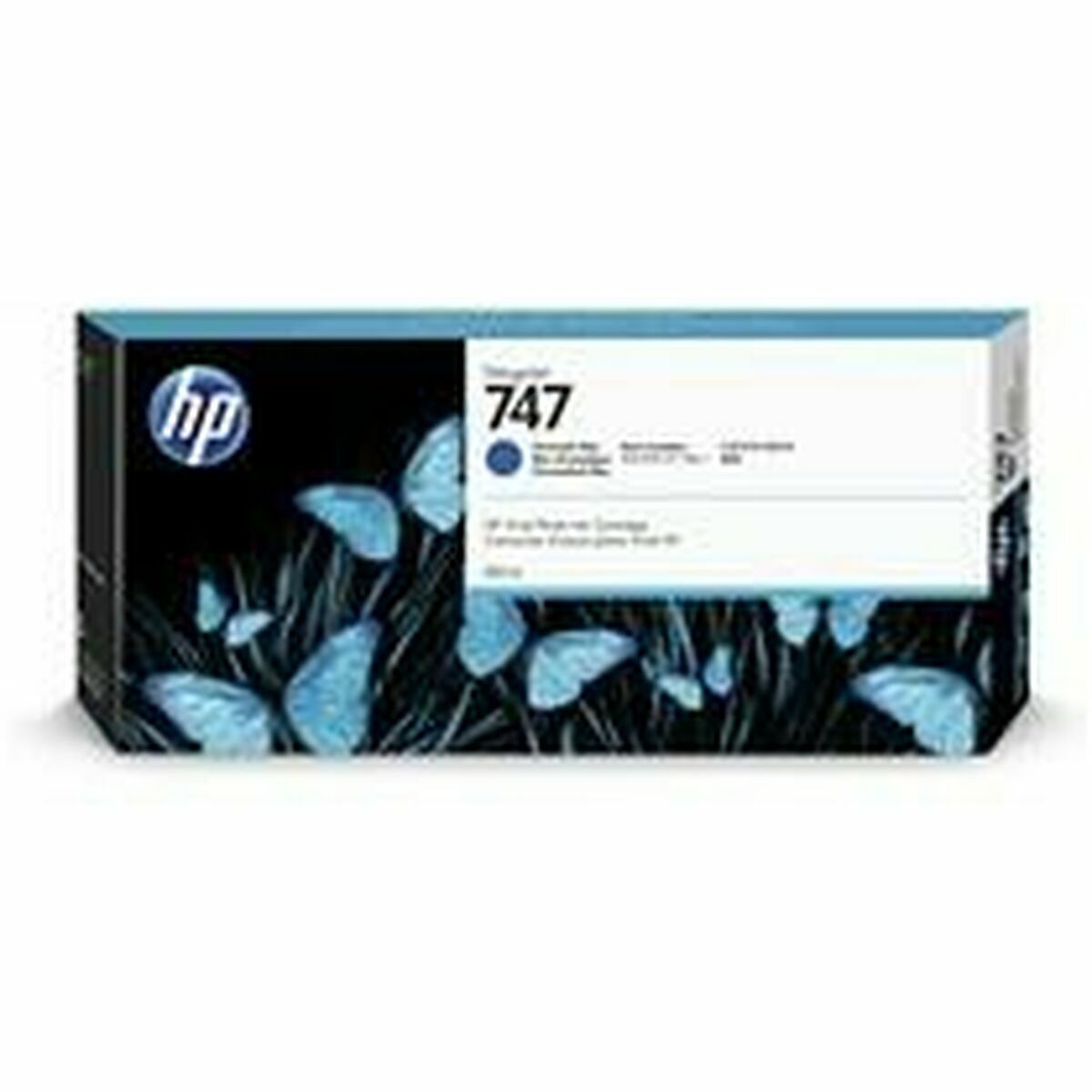 Original Tintenpatrone HP Cartucho de tinta azul cromática HP DesignJet 747 de 300 ml