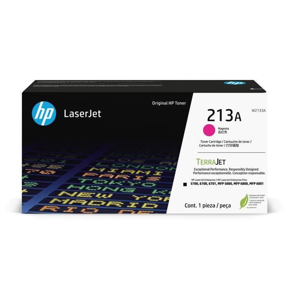 Original Tintenpatrone HP W2133A Magenta