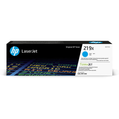 Original Toner HP W2191X Türkis