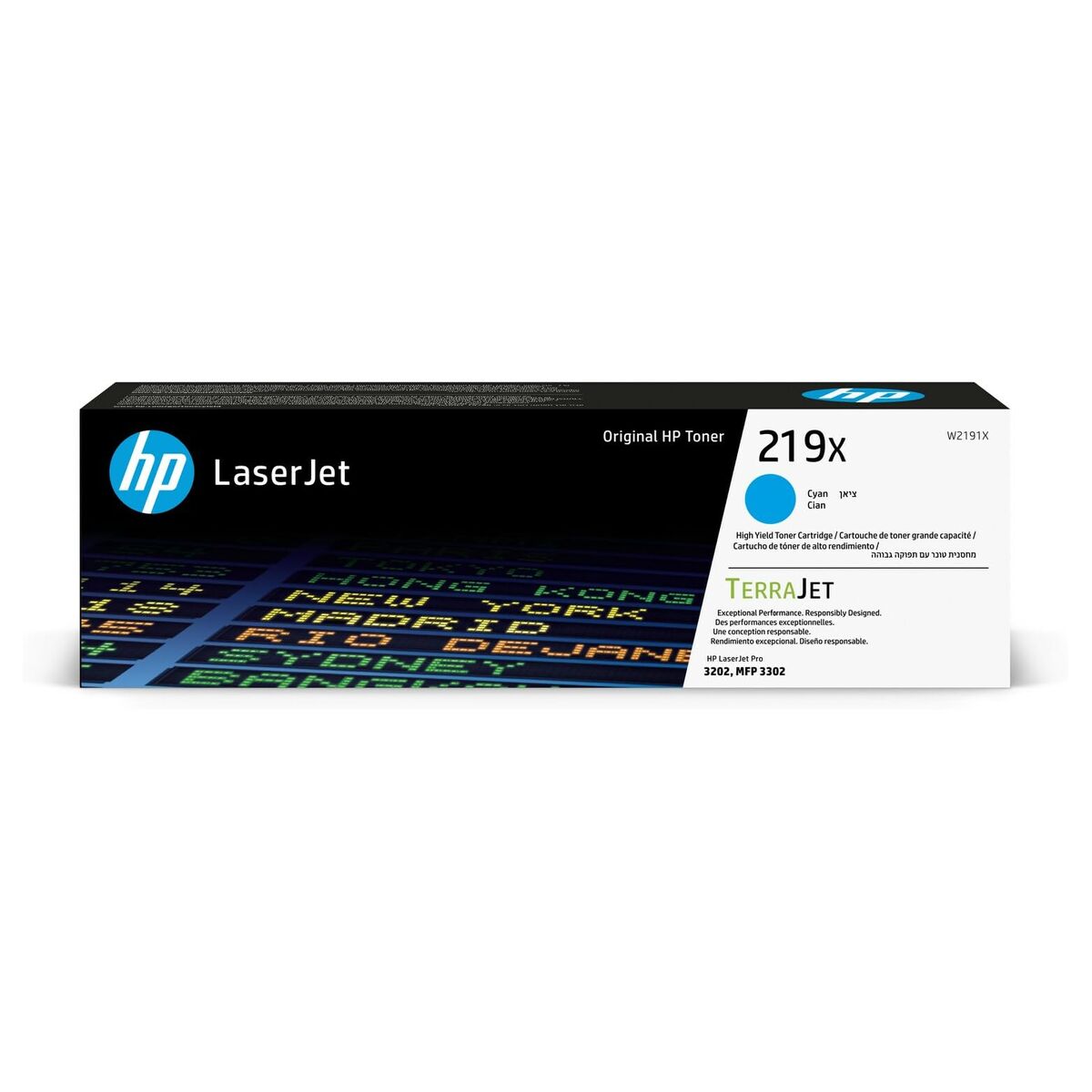 Original Toner HP W2191X Türkis