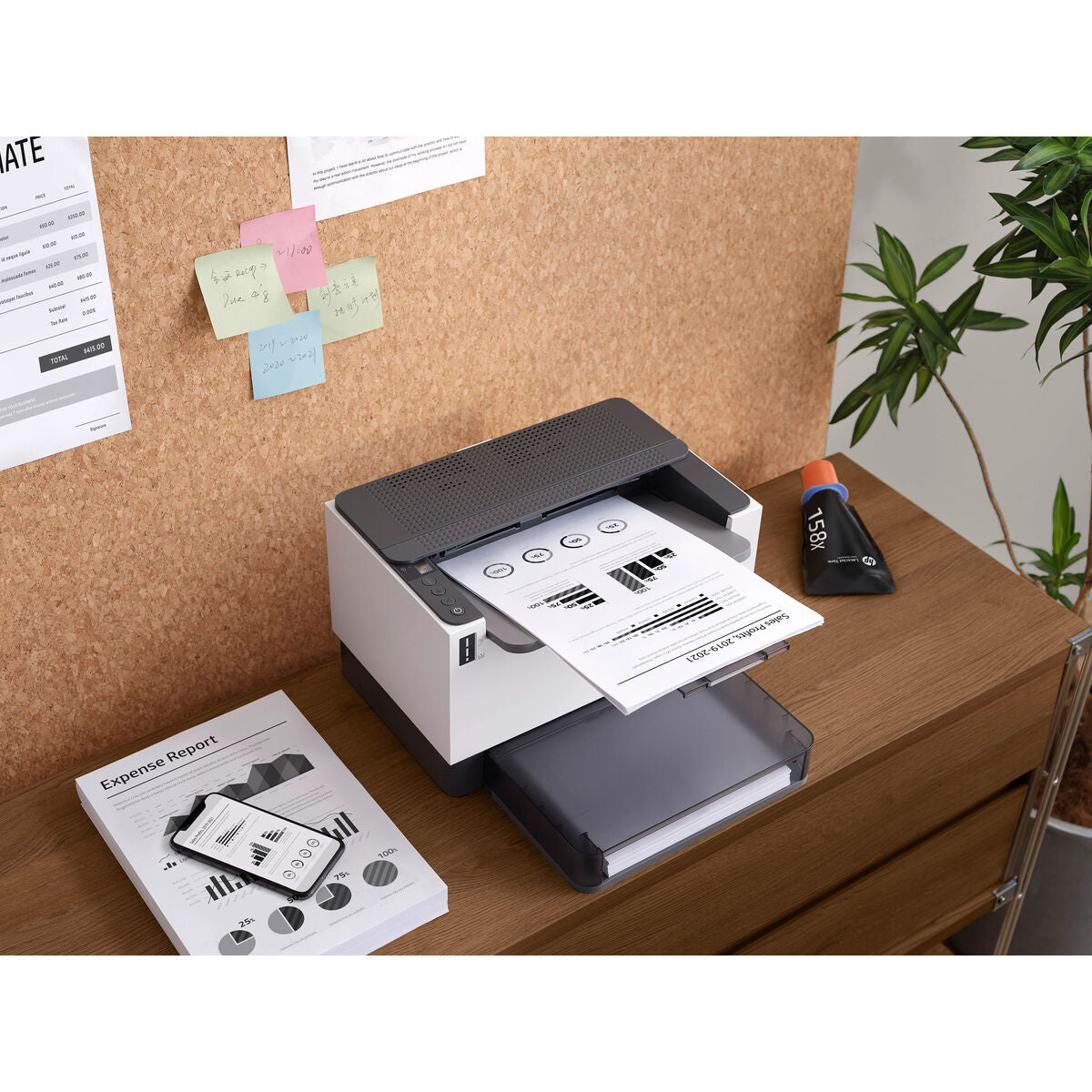Original Tintenpatrone HP W2220A Schwarz