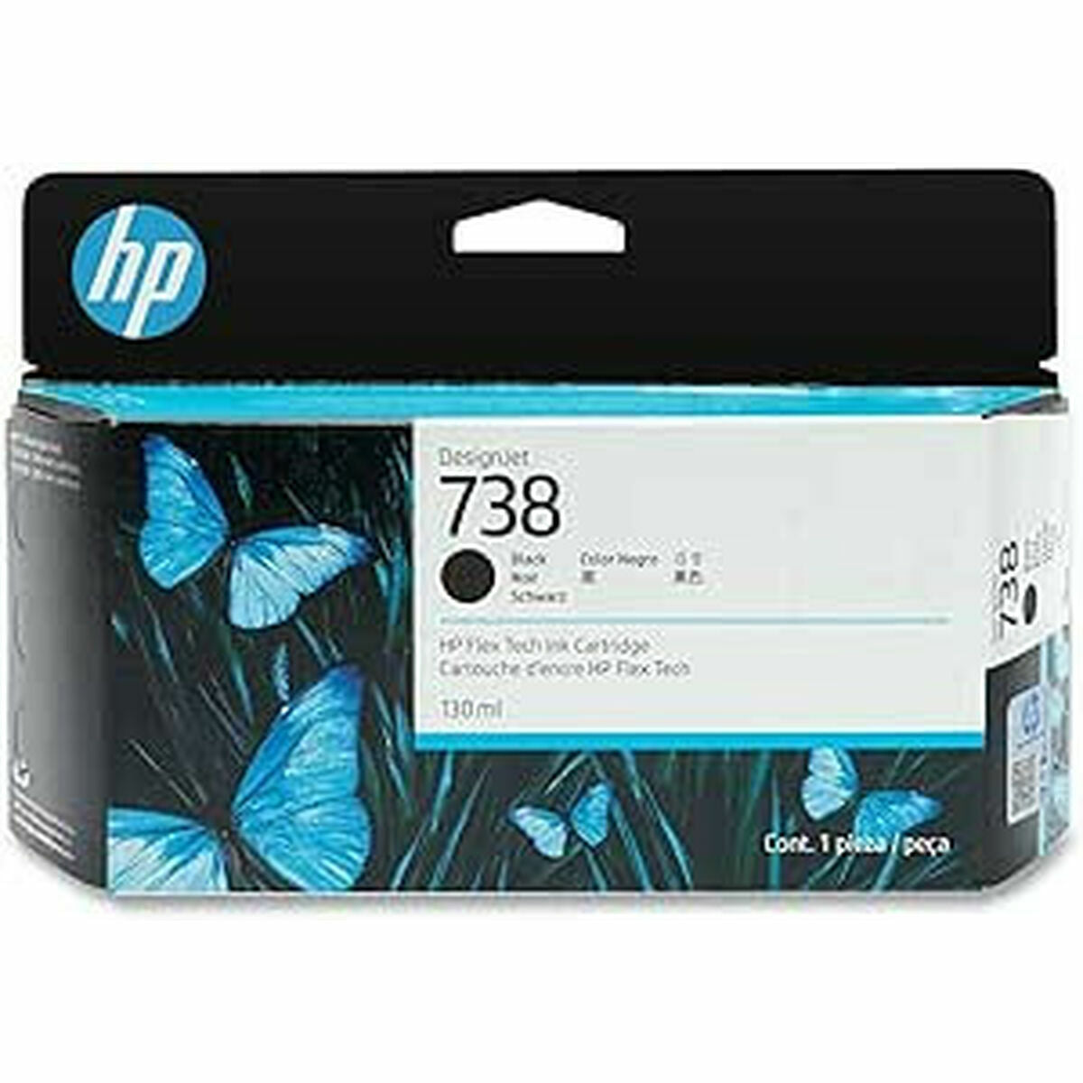 Original Tintenpatrone HP 498N4A Schwarz
