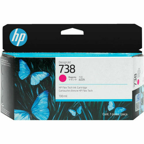 Original Tintenpatrone HP DESIGNJET 738 Magenta