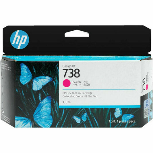 Original Tintenpatrone HP DESIGNJET 738 Magenta