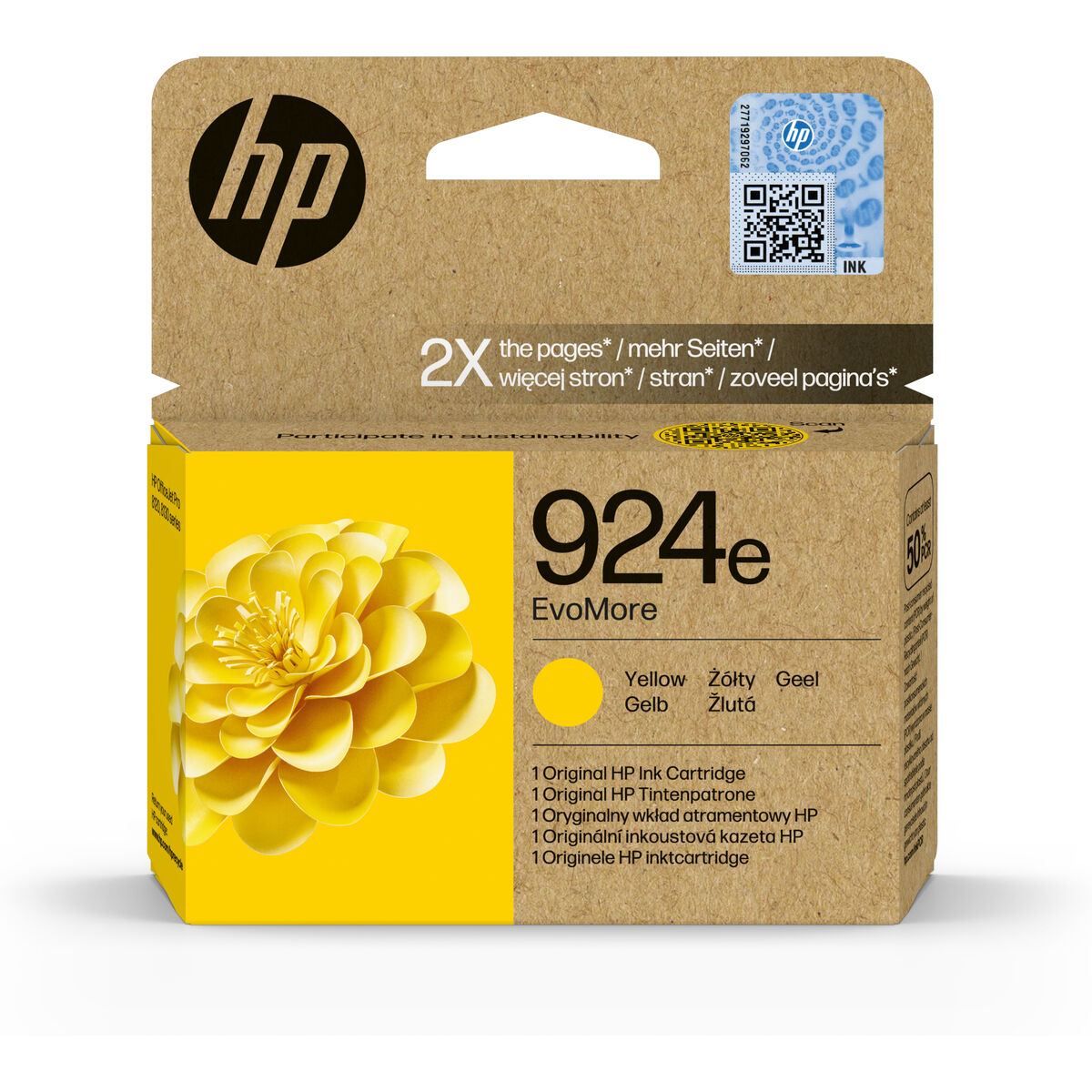 Original Tintenpatrone HP 4K0U9NE