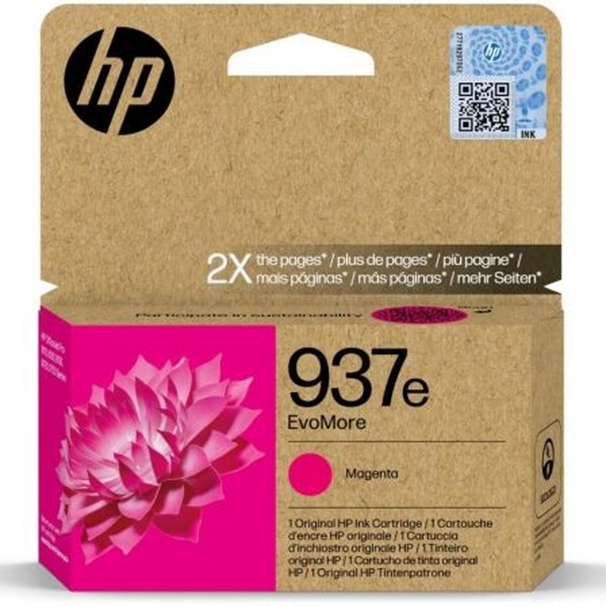 Original Tintenpatrone HP 4S6W7NE Magenta