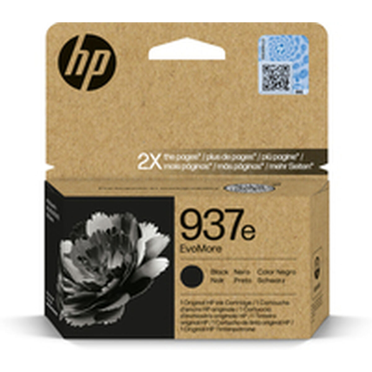 Original Tintenpatrone HP 4S6W9NE Schwarz
