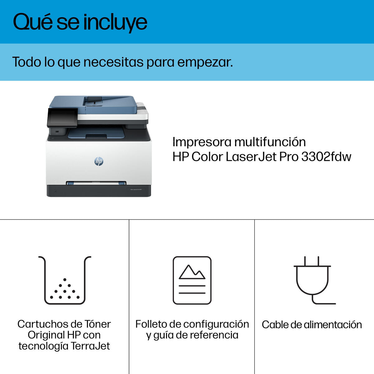 Multifunktionsdrucker HP 3302FDW