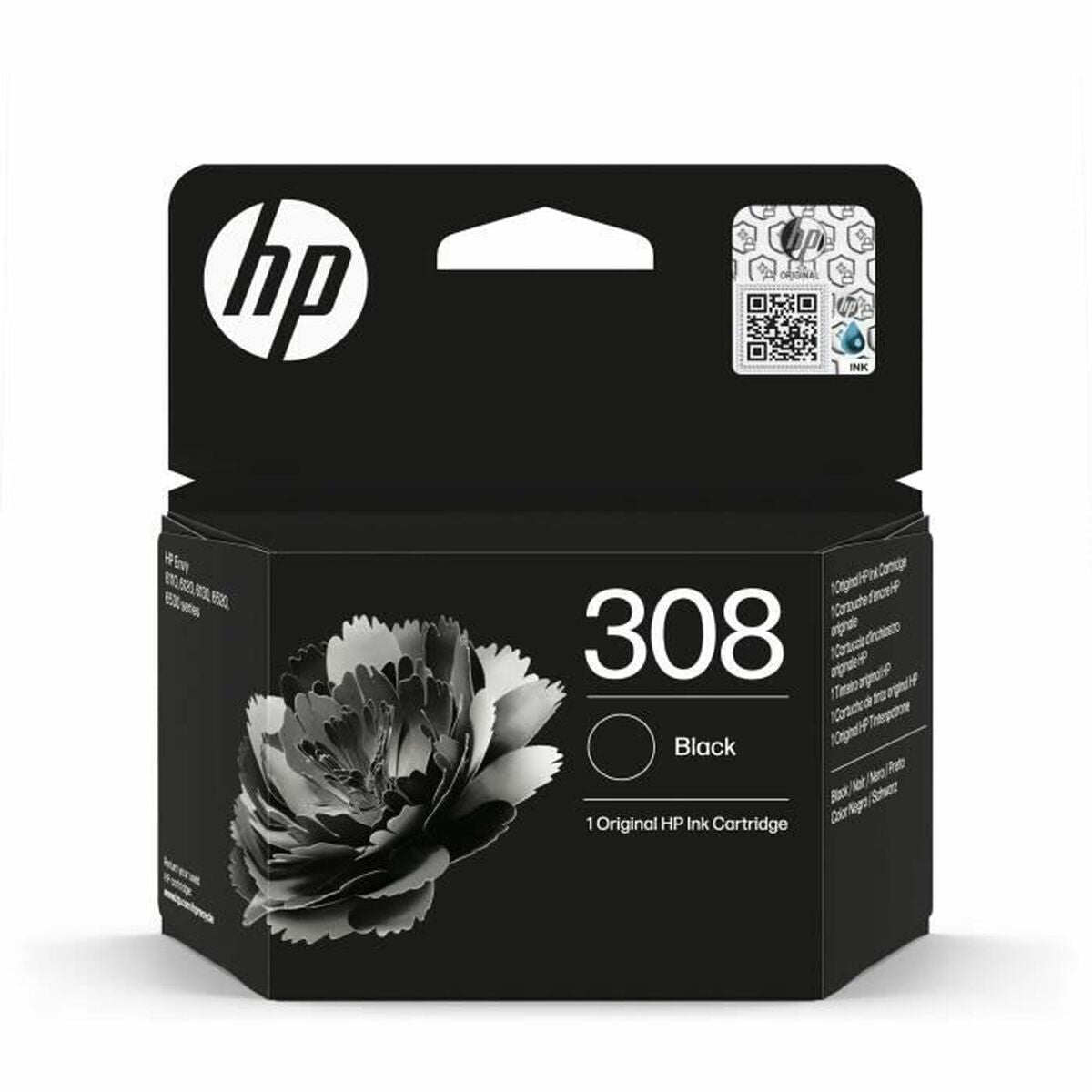 Original Tintenpatrone HP 308 Schwarz (1 Stück)
