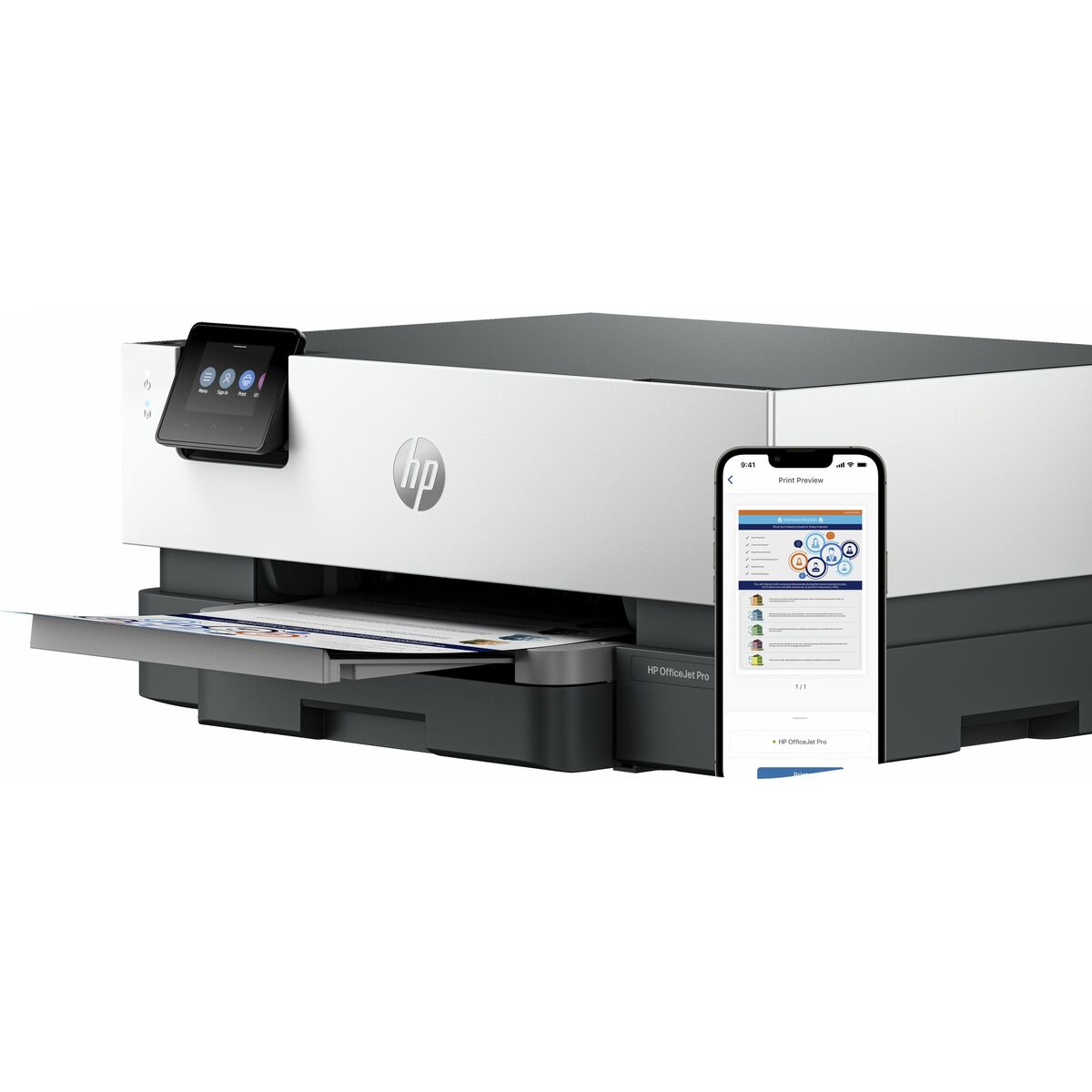 Drucker HP Officejet Pro 9110b (Restauriert A)