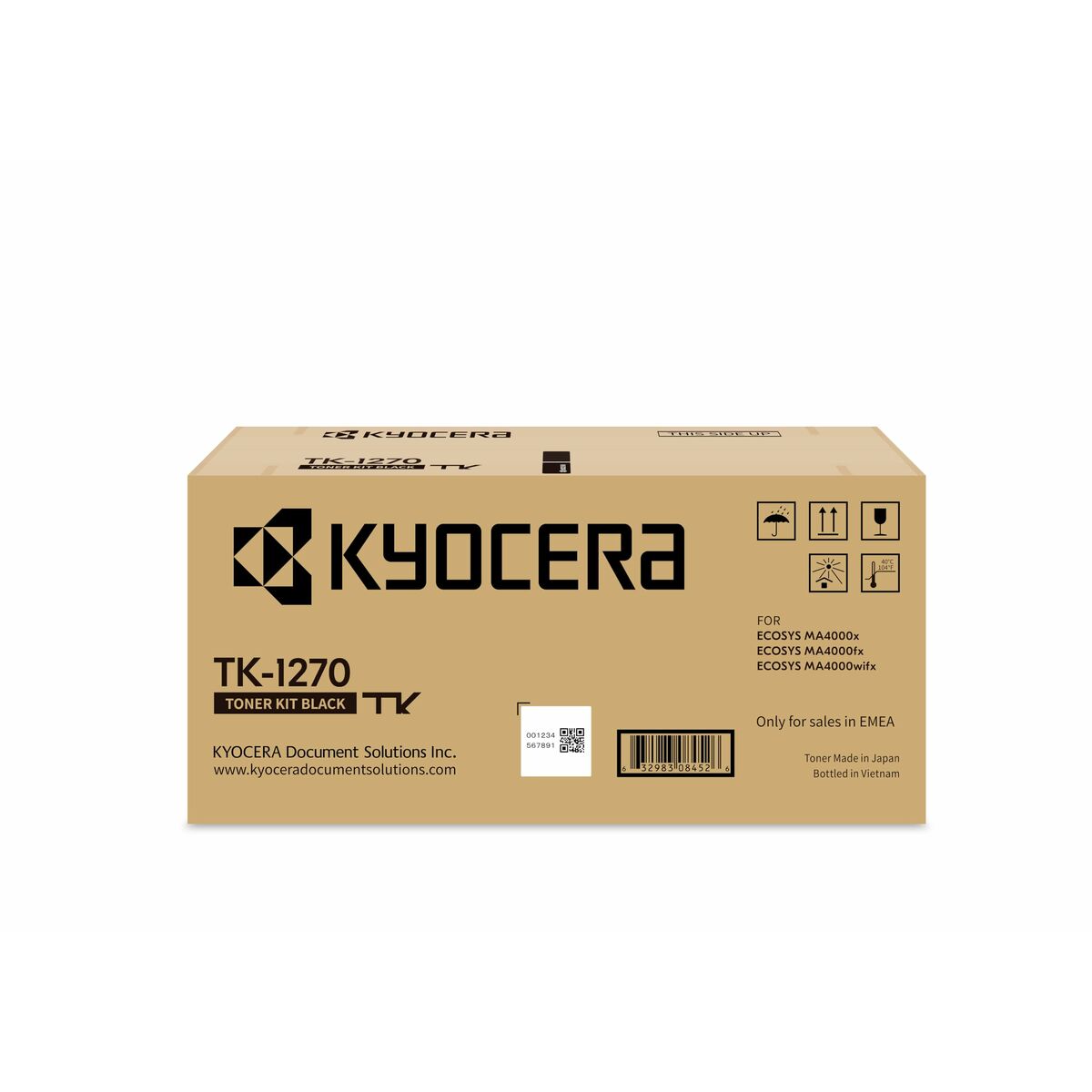 Original Toner Kyocera TK-1270 Schwarz