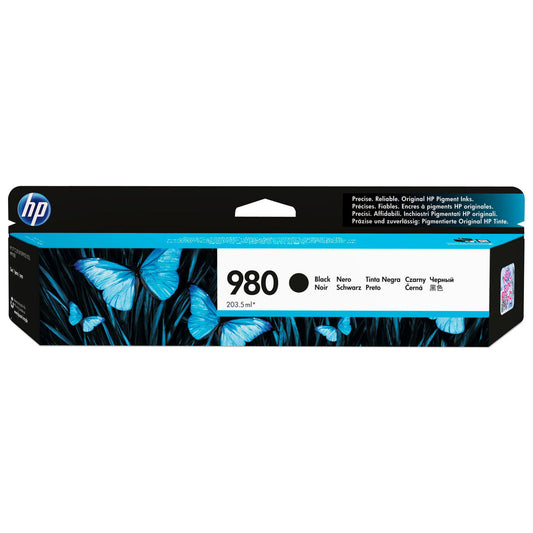 Original Tintenpatrone HP D8J10A Schwarz
