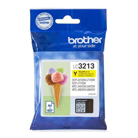 Brother LC3213Y bläckpatroner 1 styck Original Gul
