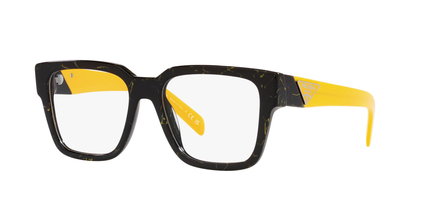 Prada VPR08Z Black-Yellow Marble #colour_black-yellow-marble