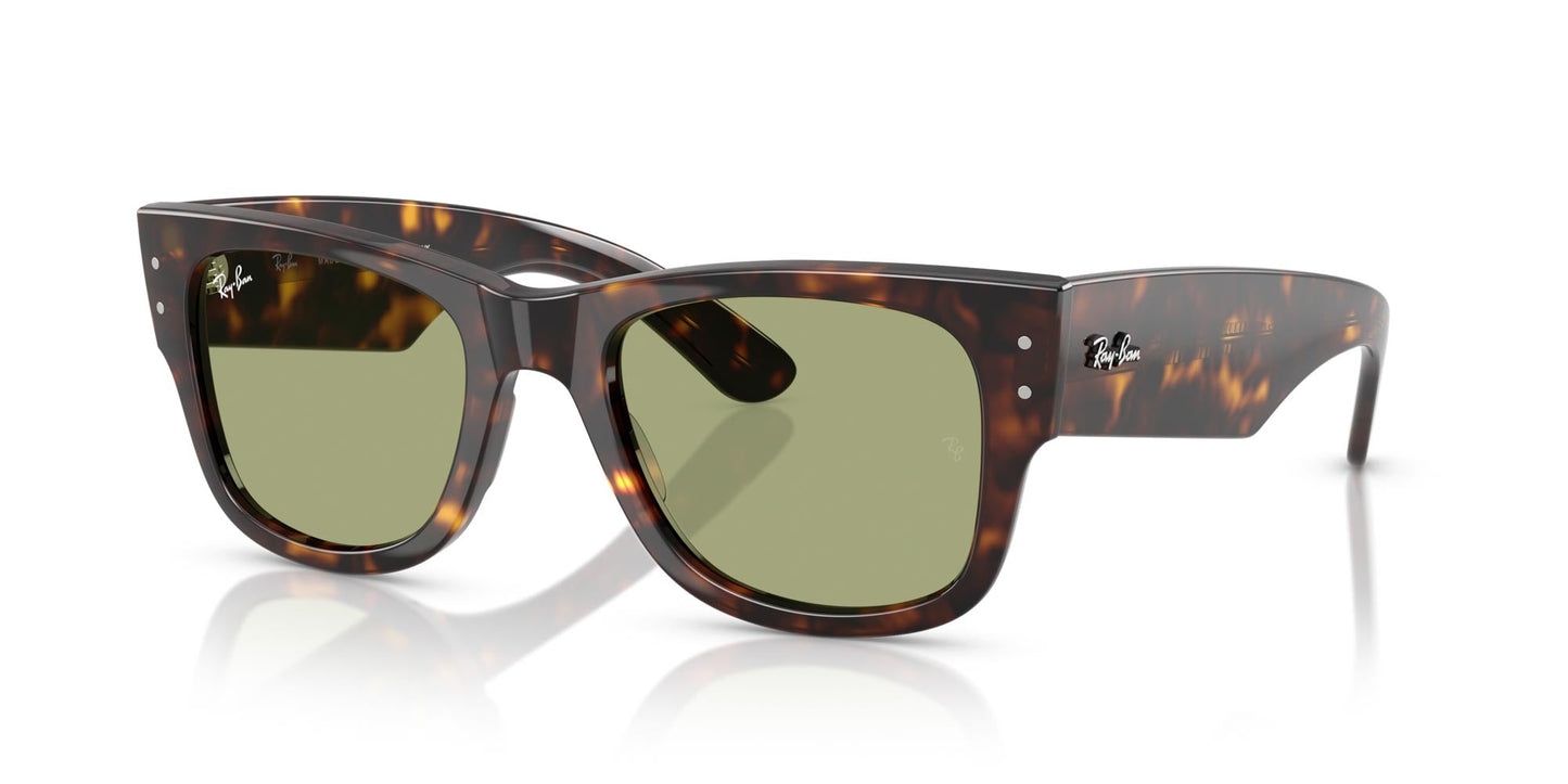 Ray-Ban Mega Wayfarer RB0840S Havana/Bottle Green #colour_havana-bottle-green