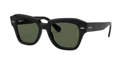 Ray-Ban State Street RB2186 Black/Green Polarised #colour_black-green-polarised