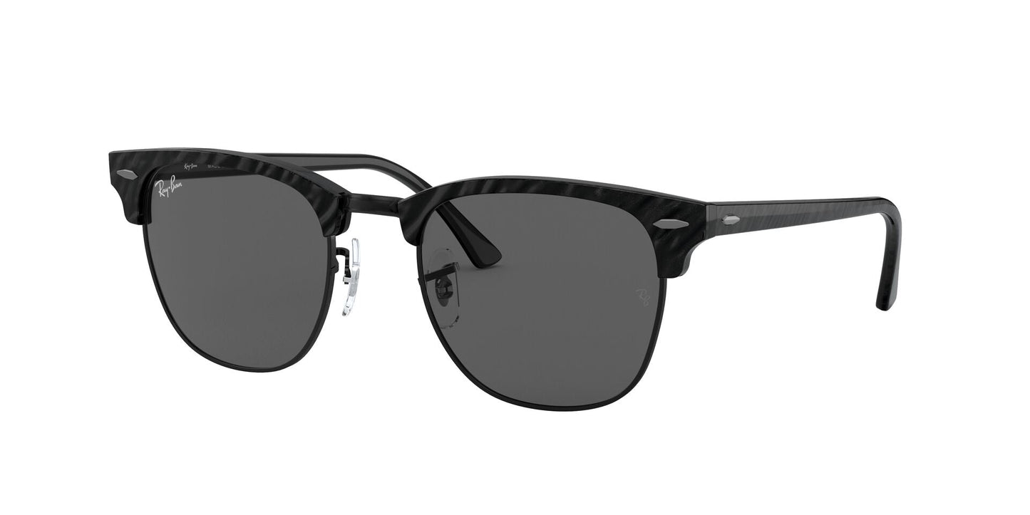 Ray-Ban Clubmaster RB3016 Black/Dark Grey #colour_black-dark-grey