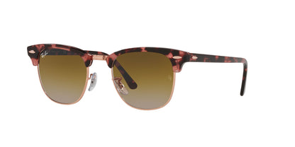 Ray-Ban Clubmaster RB3016 Pink Havana/Light Brown Gradient #colour_pink-havana-light-brown-gradient