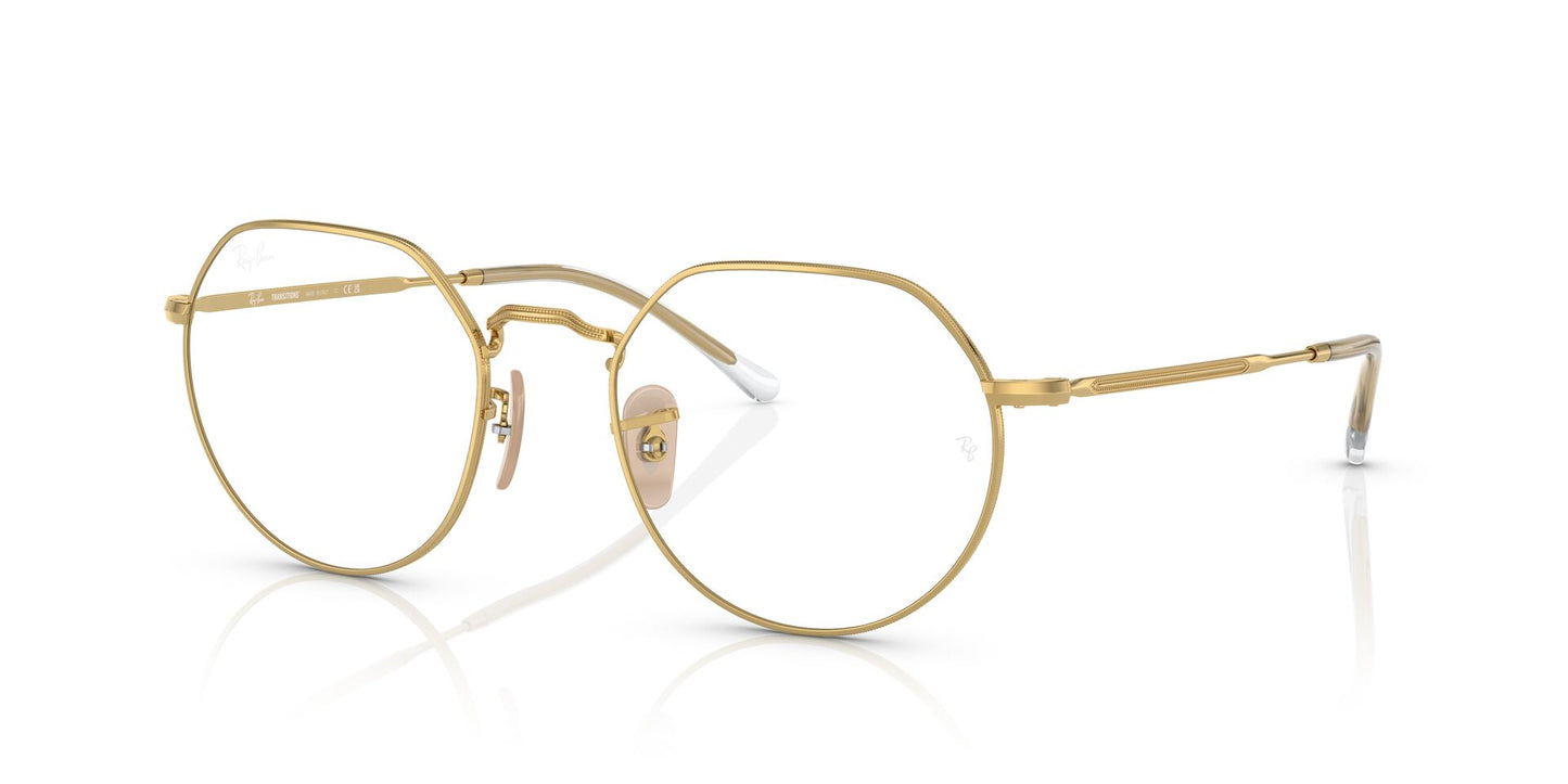Ray-Ban Jack RB3565 Gold/Clear-Blue #colour_gold-clear-blue