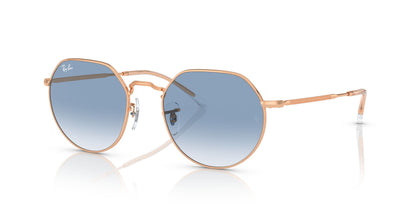Ray-Ban Jack RB3565 Rose Gold/Clear-Blue #colour_rose-gold-clear-blue
