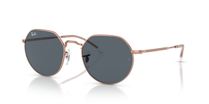 Ray-Ban Jack RB3565 Rose Gold/Blue #colour_rose-gold-blue