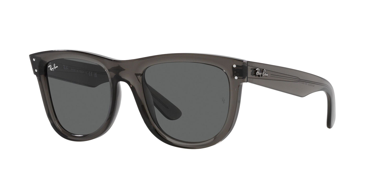 Ray-Ban Wayfarer Reverse RBR0502S Transparent Dark Grey/Dark Grey #colour_transparent-dark-grey-dark-grey