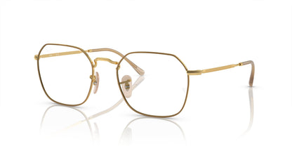 Ray-Ban Jim RB3694V Beige On Gold #colour_beige-on-gold