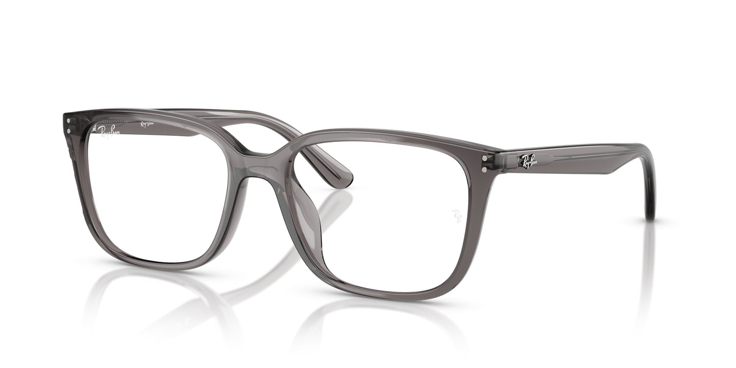 Ray-Ban RB7248D Transparent Opal Grey #colour_transparent-opal-grey
