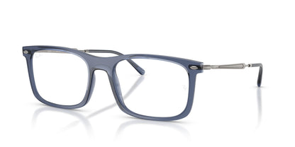 Ray-Ban RB7260 Transparent Blue #colour_transparent-blue
