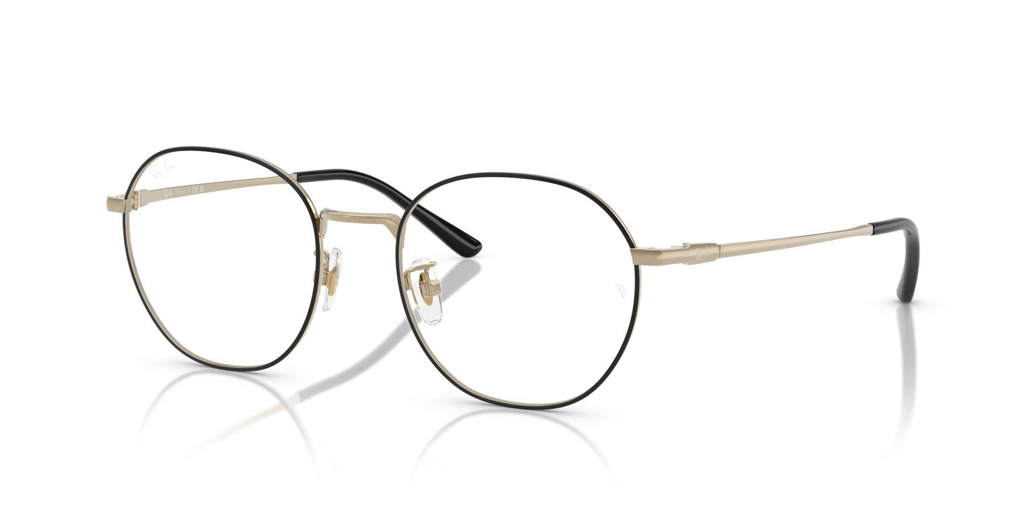 Ray-Ban RB8778D Black On Gold #colour_black-on-gold