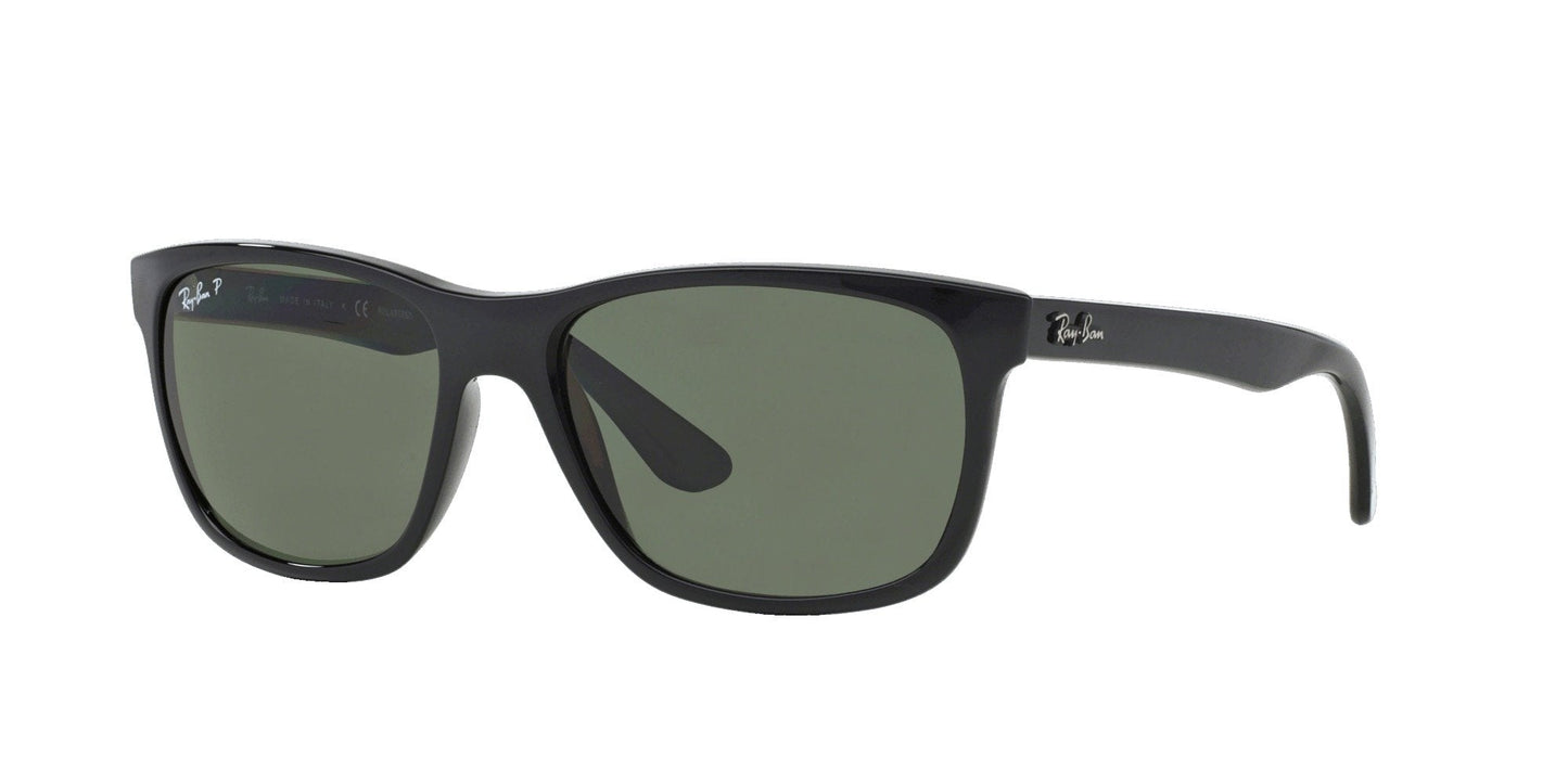 Ray-Ban RB4181 Black-Green-Polarised #colour_black-green-polarised