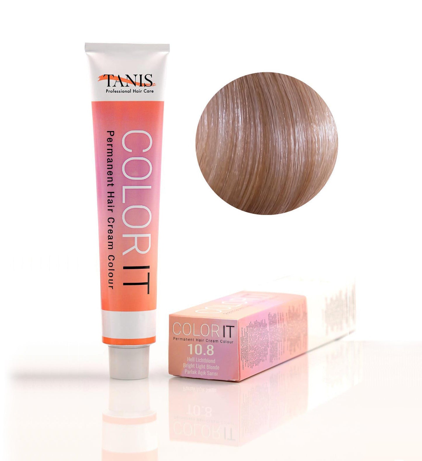 Permanente Haarfarbe COLOR-IT 10.8 Helllichtblond