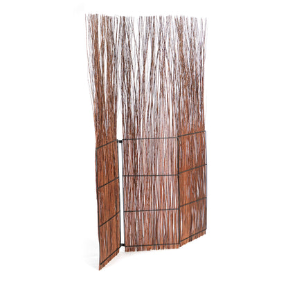 PARAVENT NATURE | braun, 170x120cm(HxB) Weide | Raumtrenner,Trennwand