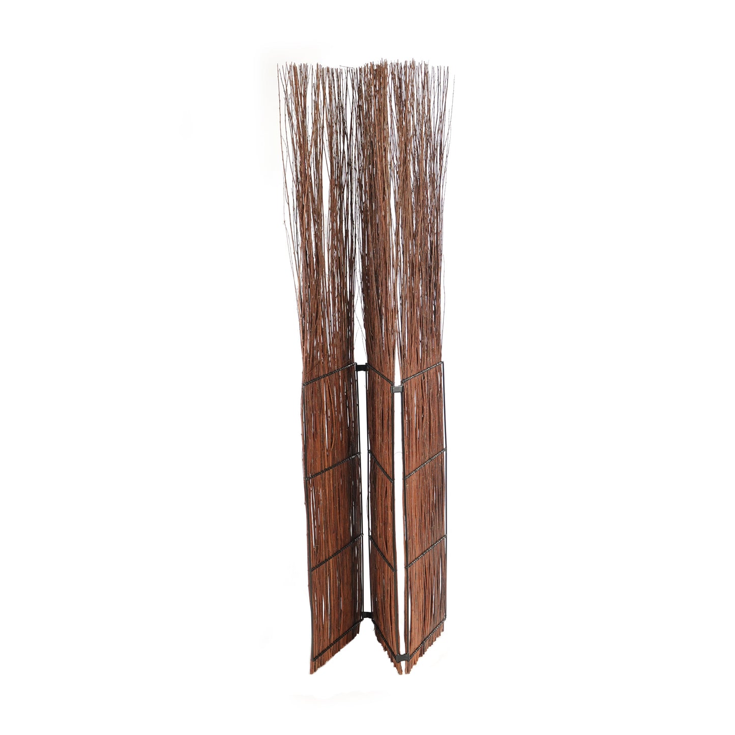 PARAVENT NATURE | braun, 170x120cm(HxB) Weide | Raumtrenner,Trennwand